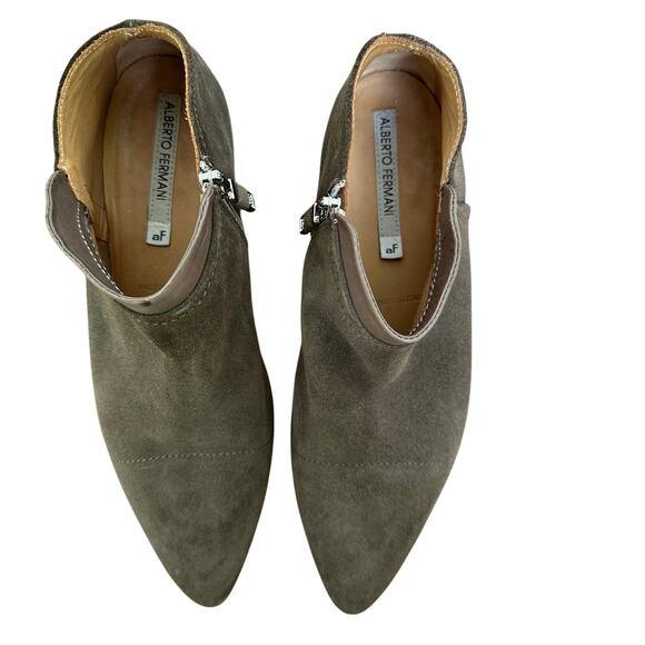 Alberto Fermani Brown Suede Ankle Boots – Made in Italy – Size 37.5 - Picture 10 of 10